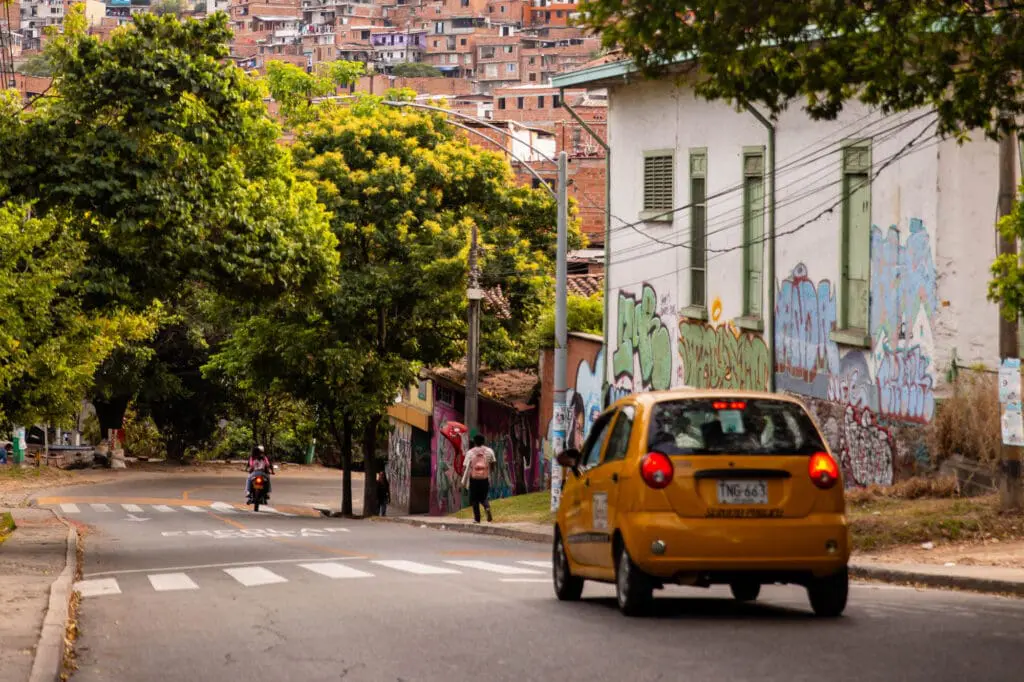 transportation colombia taxi cover photo