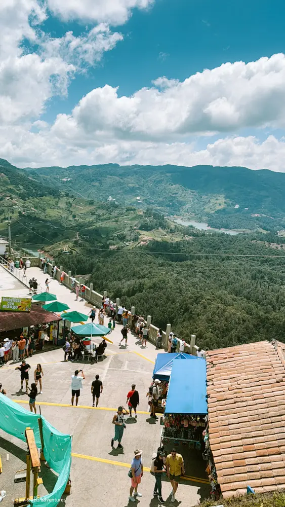 living in medellin
guatape