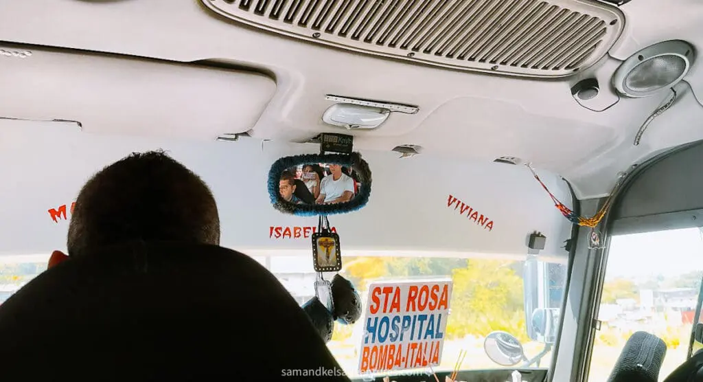 how to get to salento bus ride
