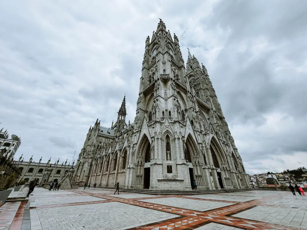 is ecuador safe to visit
quito basilica