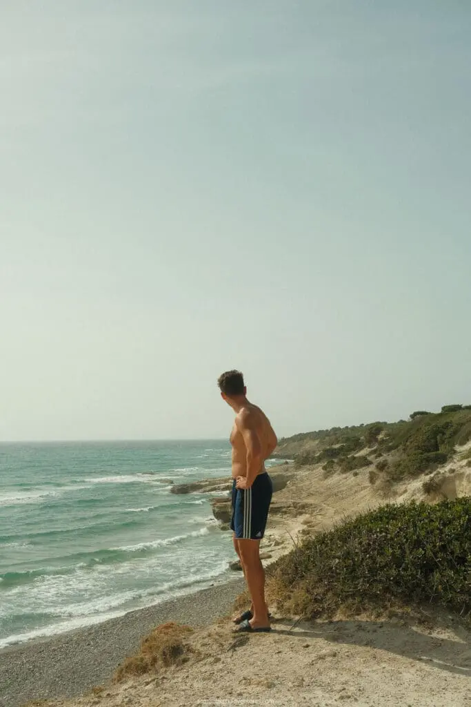 traveling to greece tips looking off into the distance