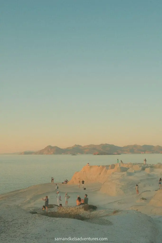 greece island hopping itinerary sarakiniko