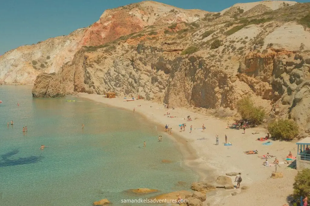 greece island hopping itinerary fyriplaka beach