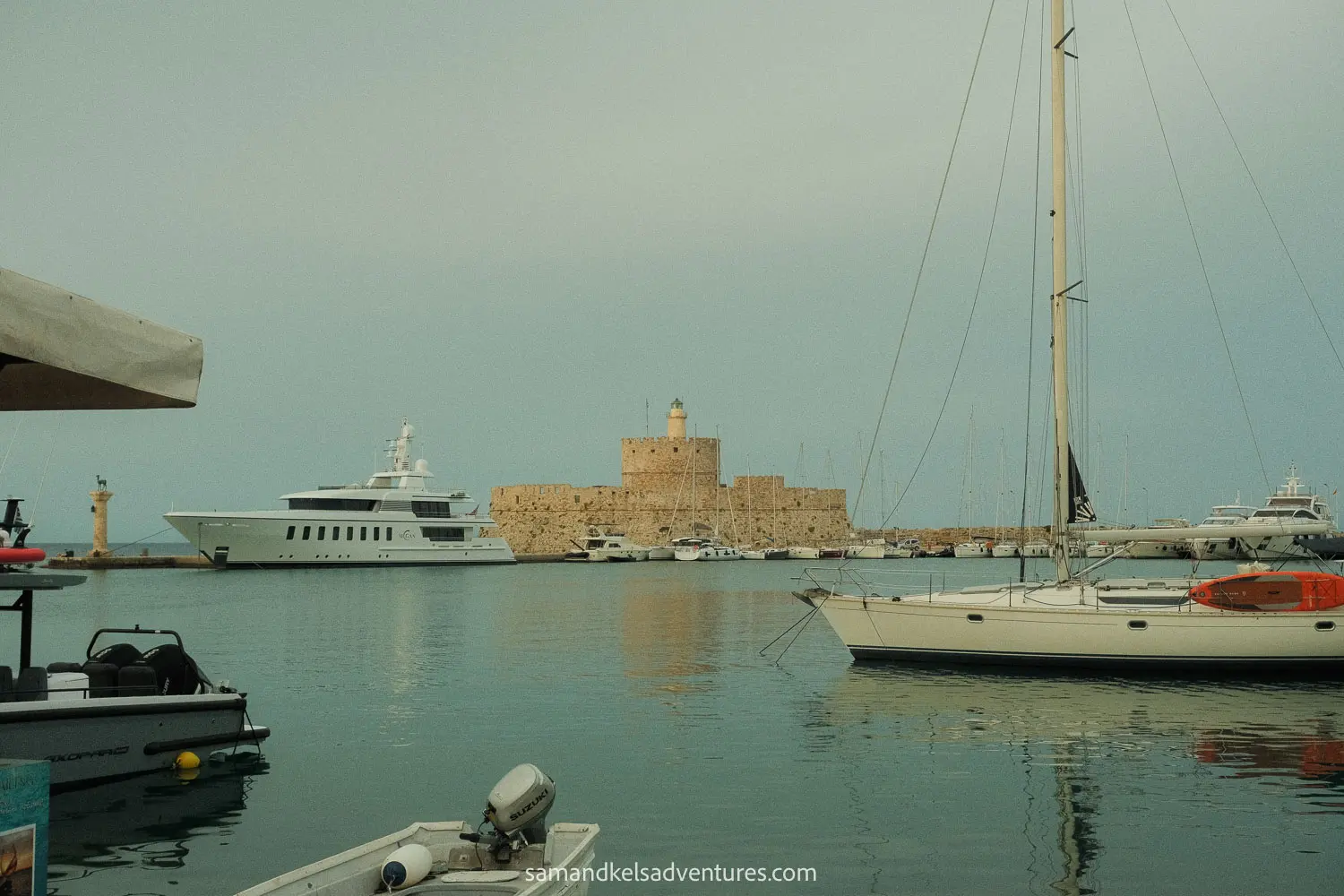 best place to stay in rhodes old town port and bay