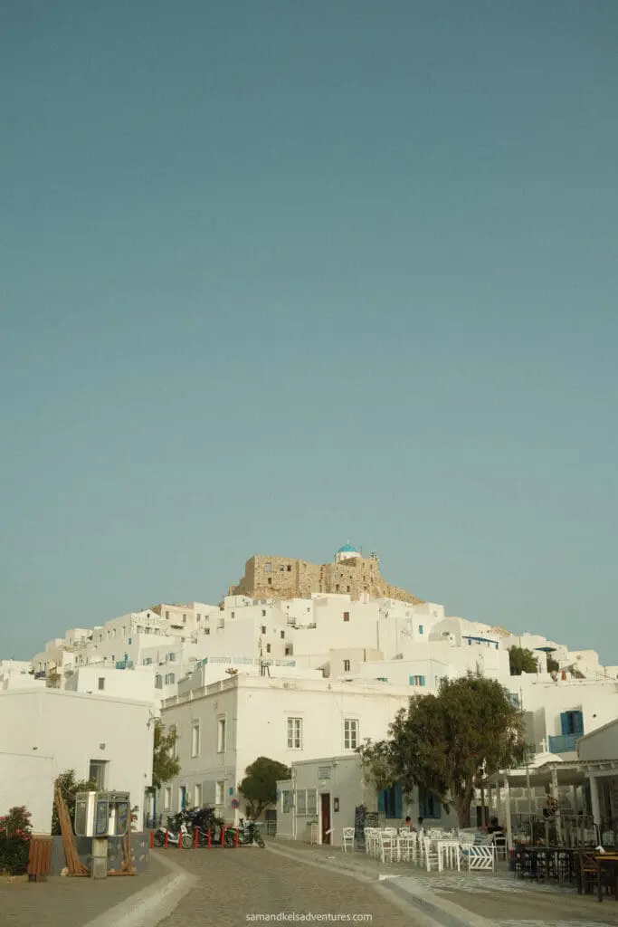 things to do in astypalaia castle on top of white town hill