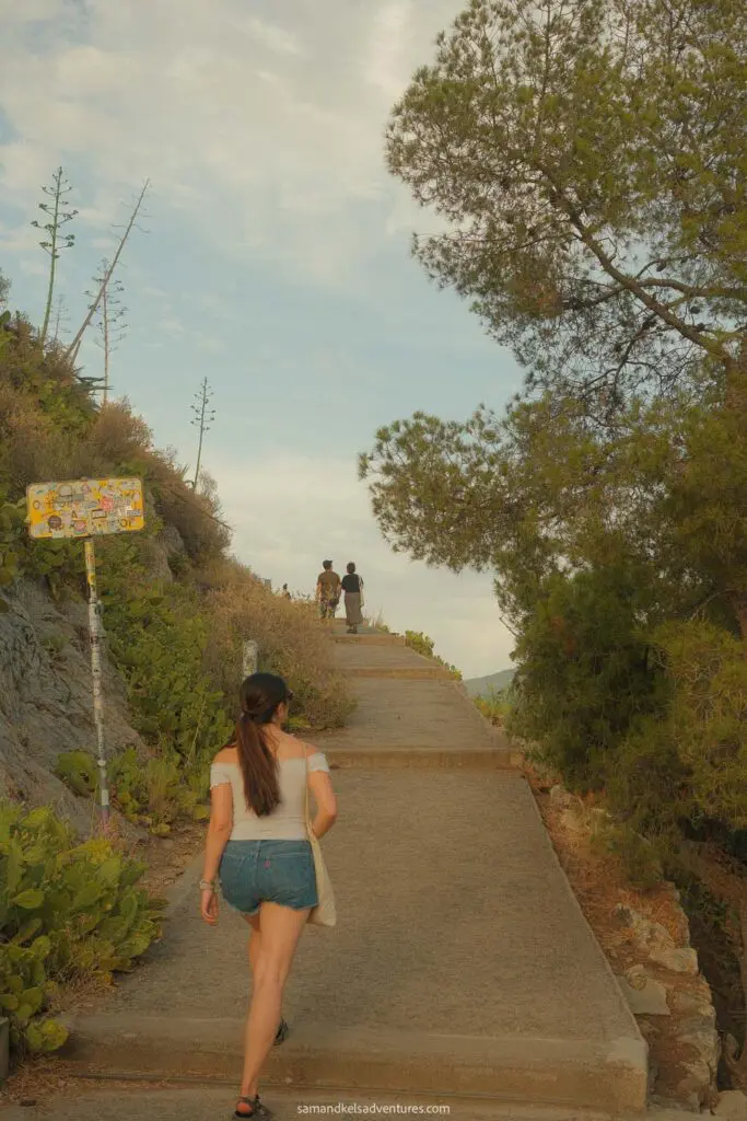 1 day in athens lycabettus hill stairs