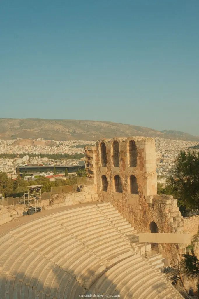 1 day in athens amphitheater