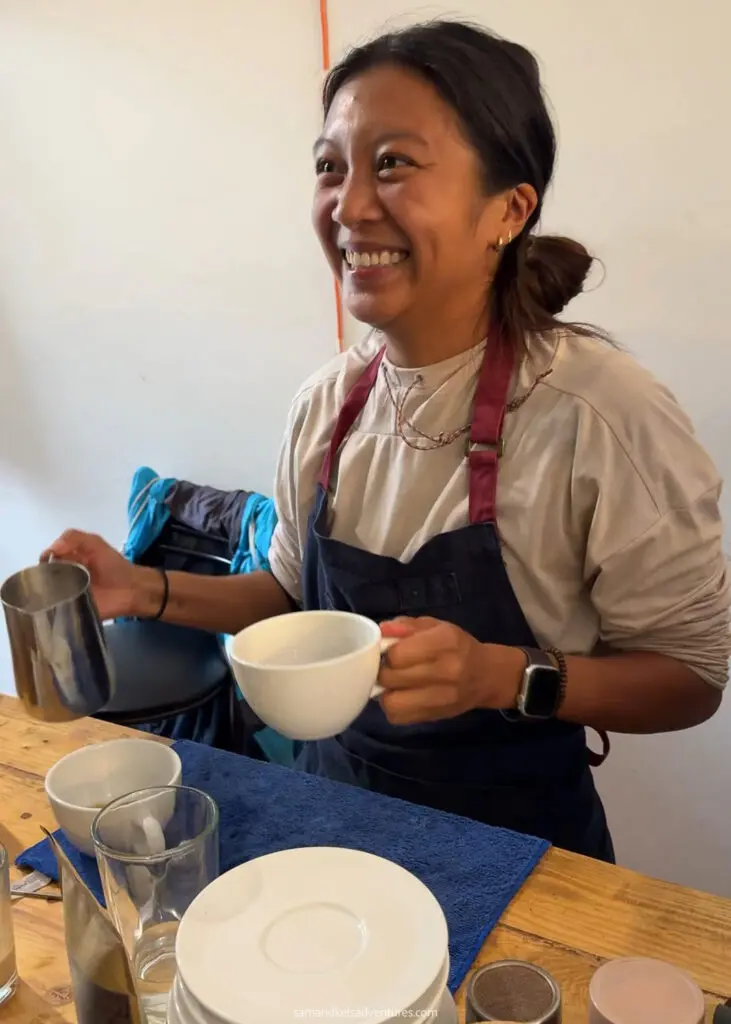 mindo cloud forest latte art class