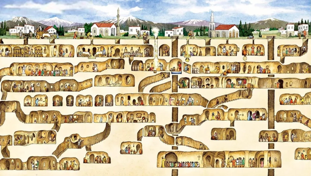 things to do in cappadocia
derinkuyu
